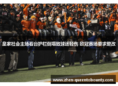 皇家社会主场看台护栏倒塌致球迷轻伤 欧冠赛场要求整改